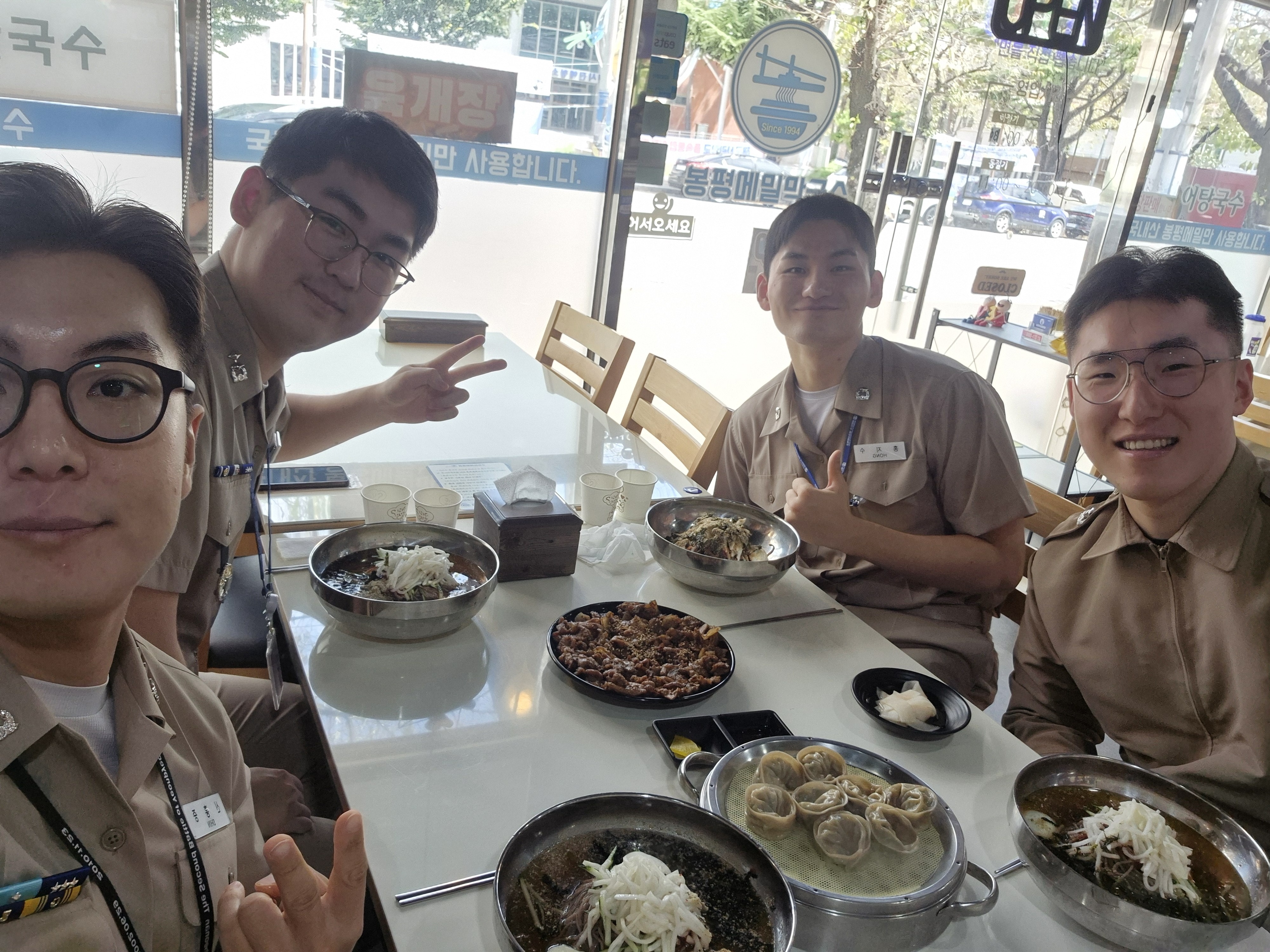 Lunch with Jisu Hong, Minseok Kim, and Hongjung Shin
