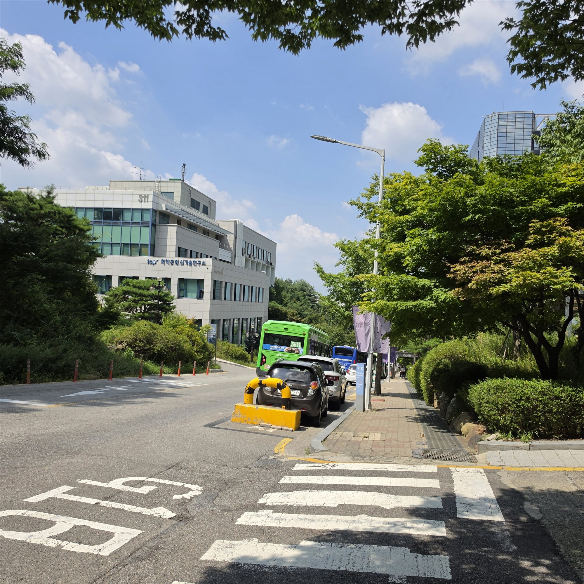 Returning to the Seoul National University campus